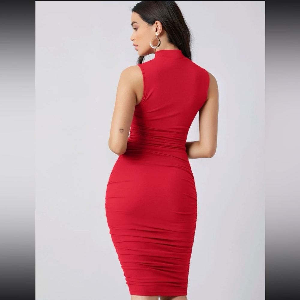 Red shein dress